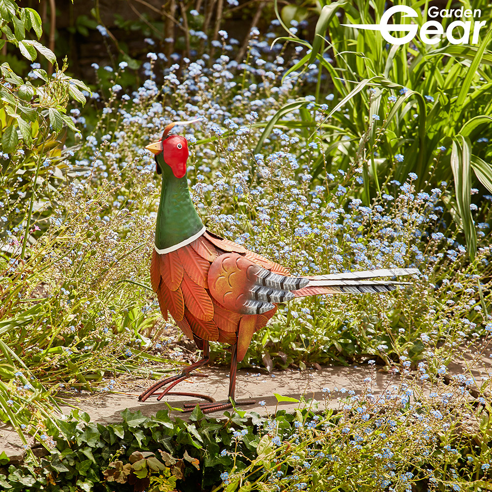 Garden Gear Metal Pheasant Garden Ornament