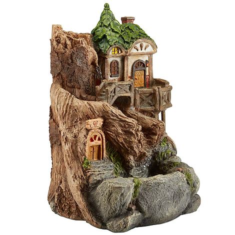 Serenity Fairy Tree House Water Feature | Van Meuwen