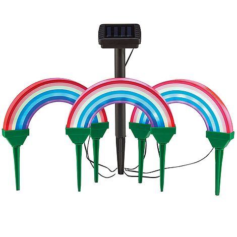 solar rainbow lights