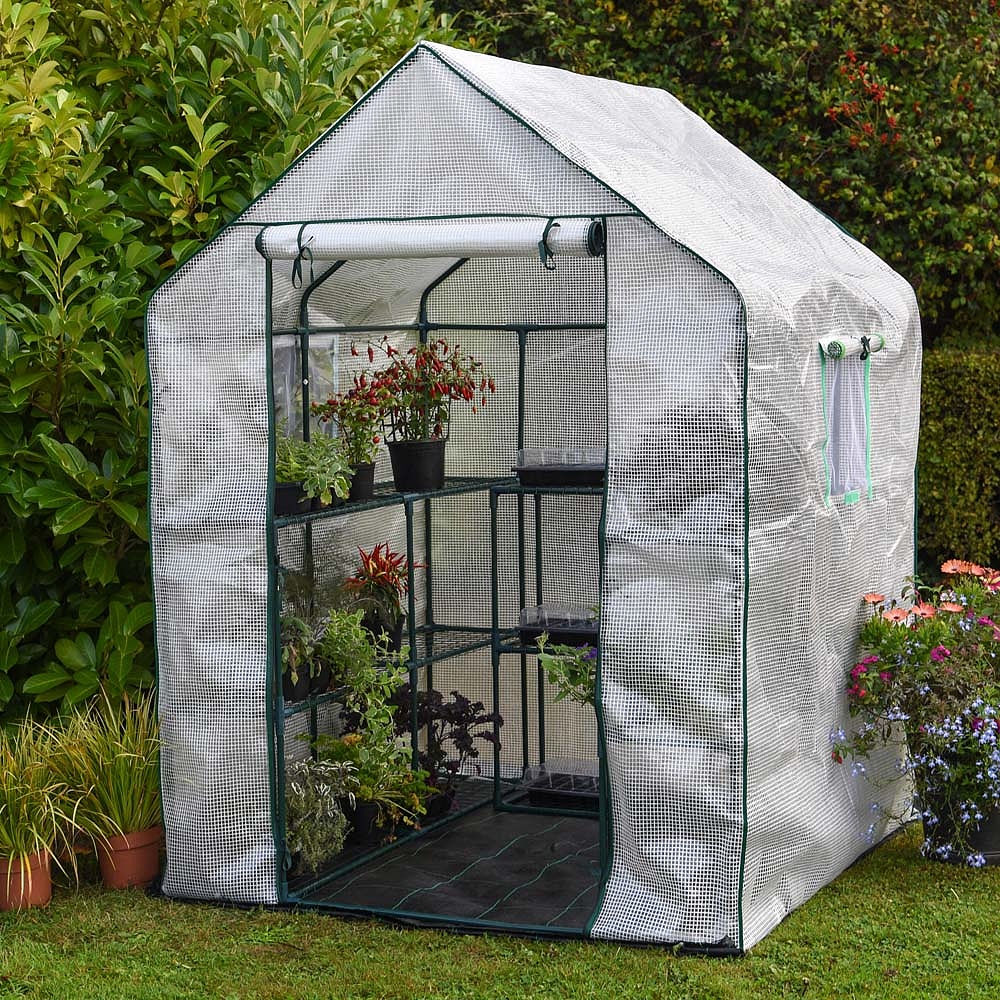 Garden Grow Premium 12 Shelf Greenhouse | Van Meuwen