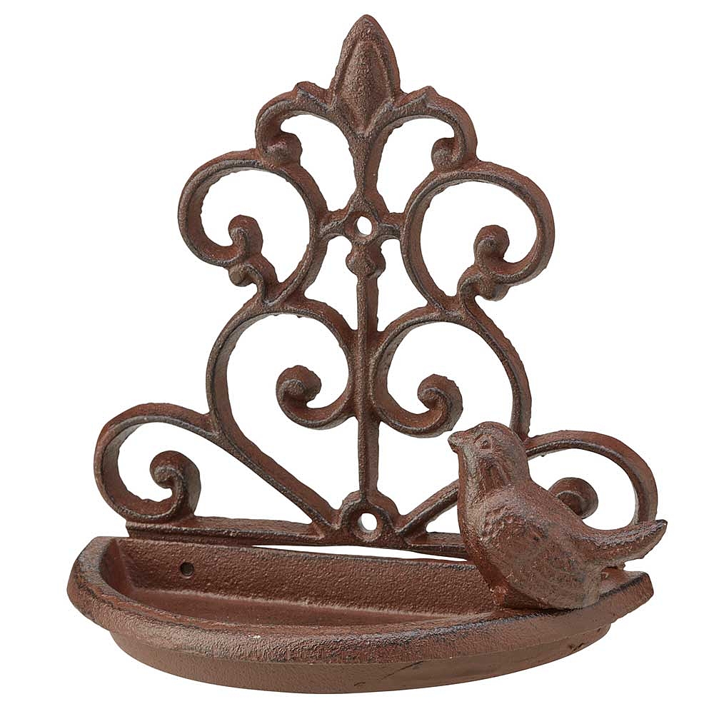 Nature’s Market Cast Iron Wall Mounted Bird Feeder | Van Meuwen