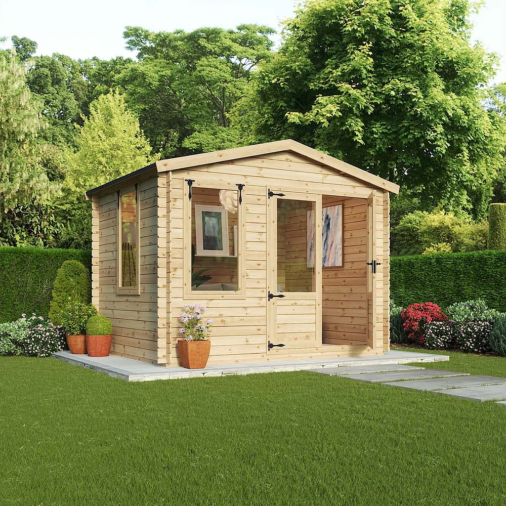 Waltons 3.3m x 3m Log Cabin Studio | Van Meuwen